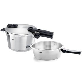 Resim Fissler Vitaquick Premium 4,5+2,5 Litre Düdüklü Tencere 