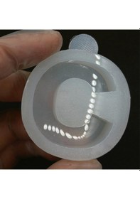 Resim Harf Kalıbı / Noktalı Harf / Türkçe Karakter Silikon Kalıp C 