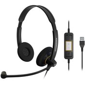 Resim SC 60 USB ML Duo Kablolu UC Kulak Üstü Kulaklık Sennheiser