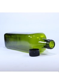 Resim Zeytinyağı Şişesi Yağdanlık Sosluk Sirkelik 750 Ml Koyu Yeşil Marasca 