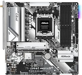 Resim ASRock A620M PRO RS WiFi RGB Micro ATX Anakart AMD AM5 Ryzen 9000 ve 7000, DDR5, 3x M.2 SSD, WiFi 6E 