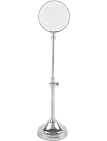 Resim Gümüş Ayarlanabilir Dekor Büyüteç 8x8x36 Cm 