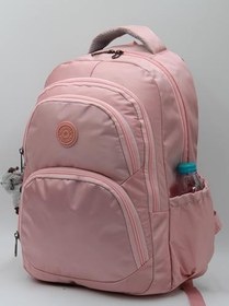 Resim Çok Bölmeli Su Geçirmez Kumaş Okul Çantası Unisex Okul Sırt Çantası 2100 