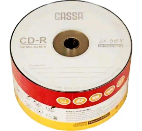 Resim Cassa Cd-R 56X700 MB 80 Min Boş CD 50'li Paket KOD:9451 