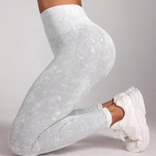 Resim Yeni Gizli Desen Uzun Pantolon, Tek Paket - Kadınlar İçin Yüksek Bel Kompresyon Tayt, Nylon+Spandex Esnek ve Neferesan Geniş Paça Pilates Spor Eşofman Altı, Şık Scrunch Leggings, Antrenman Taytı,Spor Giyim,Dikişsiz Tasarım,Nefes Alabilen Kumaş,Esnek Malzeme,Atletik Pantolon,Yüksek Bel Tayt,Spor Salonu Üyeleri,Kadınlar İçin Aktif Giyim 