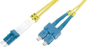 Resim BC-FO-9LCSC-15 Beek Fiber Optik Patch Kablo, 3.0mm Duplex , SM OS2 9u, LC-SC/PC, 15 metre, LSZH 