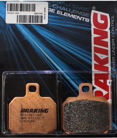 Resim Ducatı Monster R / S 1200 2016 Braking Sinterli Ön Fren Balatası 828cm56 