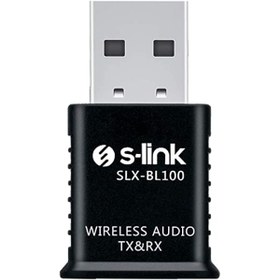 Resim S-Link SLX-BL100 2 In 1 Bluetooth Music 3.5 Jack Receiver - Transmitter 