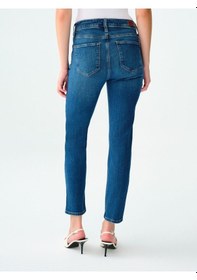 Resim Loft Lf2036080 Ss Elena Sarah Kadın Jean Pantolon Mıd Blue Wash 