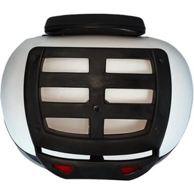 Resim pekars Beyaz 46 Lt Sırt Dayamalı Motosiklet Çantası 