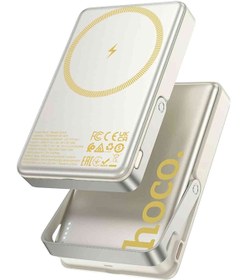 Resim Hoco Q36A Sunlight 10.000 mAh 20W Type-C Çıkışlı PD Kablosuz Şarj Özellikli Standlı Powerbank 