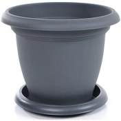 Resim Villa Saksı 14 Lt - Antrasit Renk 