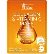 Resim Rituel De Beaute Kolajen&Vitamin C Kağıt Maske 