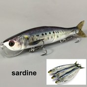 Resim 30g Sardalye Yem - Gerçekçi Balıkçılık Yem ile Detaylı Renkli ve saç tokası, Hafif Tackle için İdeal, Hafif Yem | Gerçekçi Görünüm | Dayanıklı Balıkçılık Yem, Balıkçılık Yemleri 