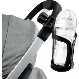 Resim Buffer Bebek Arabası Uyumlu Ayarlanabilir Şişe Biberon ve Suluk Tutucu Kolay Kurulum 