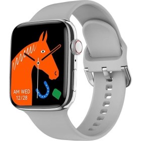 Resim Şık ve Dayanıklı 45 mm Gümüş Saat, Modern Tasarım ve Yüksek Kalite Ile. 