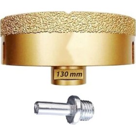 Resim Woodhub 130MM Granit Mermer Seramik Fayans Delme Panç Karot 