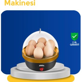 Resim Otomatik Kapanma Özellikli Yumurta Pişirme Makinesi 7 Kapasiteli 