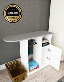 Resim Event Dolaplı Askılı Ütü Masası Mdf 