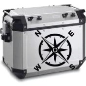 Resim Pusula Motosiklet Çanta Sticker Etiket Modeli 