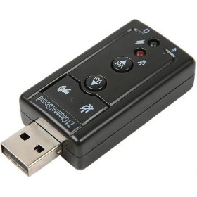Resim Daisy Home 7.1 USB Ses Adaptörü, Harici Ses Kartı, Pc ve Dizüstü Bilgisayar Için 3D USB Ses Adaptörü, 