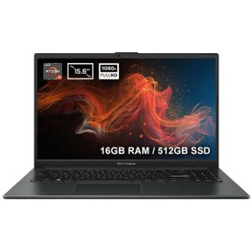 Resim Asus VivoBook Go 15 E1504FA-NJ1465 R5-7520U 16 GB 512 GB SSD 15.6" Dos Dizüstü Bilgisayar 