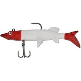 Resim 6579 Realistic Pike Kırmızı Kafa Kuyruk Turna Model Kendinden Zok 