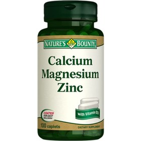 Resim NATURE'S BOUNTY Calcium Magnezium Zinc + D3 100 Tablet 