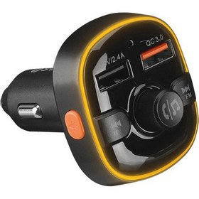 Resim SL-BT240 Rgb Bluetooth V5.0 LED Ekran Tf Kartlı Çift USB Qualcomm Qc3.0 Hızlı Şarjlı Fm Transitter 