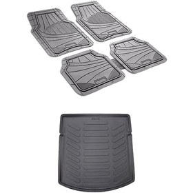 Resim Opel Astra F HB 1991-1998 Star Gri Havuzlu Paspas ve Bagaj Seti 