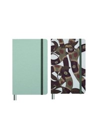 Resim Moleskine Özel Seri Snake Leaves 12 Ay Haftalik Ajanda + Vegea Ma Çok Renkli 