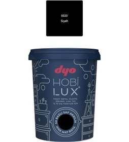 Resim Dyo Hobilux Hobi Boyası 0020 Siyah 0,4 Lt 