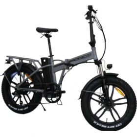 Resim Kron Elektron Zuma 20 Jant Elektrikli Bisiklet Nardo Gri-Siyah 