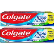 Resim Colgate Üçlü Etki Beyazlatıcı Florürlü Diş Macunu 150 ml 2 ADET 