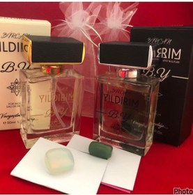 Resim bircan yıldırım niyet bulutları Parfüm Set- Cüzdan Taşı Hediyeli Vazgeçilmezliğe Yardımcı Kadın /erkek Parfümü 