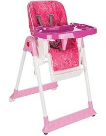 Resim Pilsan Kademeli - Katlanabilir - Tekerlekli Süper Mama Sandalyesi - Pembe 