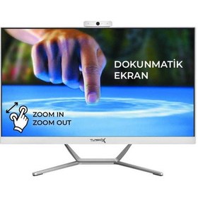 Resim Turbox TAX1786 i7-12700 16 GB 1 TB NVMe SSD 23.8" Free Dos AIO Masaüstü Bilgisayar 