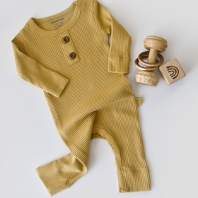 Resim BabyCosy Organik Modal Uzun Kollu Tulum 