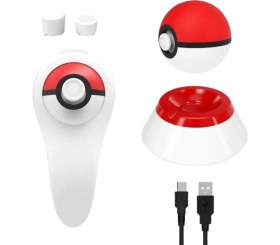 Resim Yues Nintendo Switch Pokeball Aksesuar Seti – Joy-Con Uyumlu, Temalı Set 