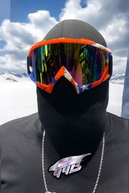 Resim yyk UV Korumalı Renkli ve Dış Etkenlerden Koruyan Çok Amaçlı Maske Gözlük 