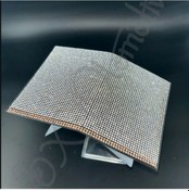Resim Gümüş Taşlı Rose Gold Detaylı Ruhsat Kabı 