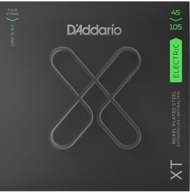 Resim D'addario Xtb45105 Bas Gitar Tel Seti. 4 Telli.Xt. 45-105. Long S 
