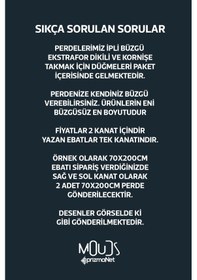 Resim Japanese Stone Desenli Süet Oturma Odası Salon Fon Perde Baskılı Ekstrafor Büzgü 2 Kanat Prd-1109 Çok Renkli 