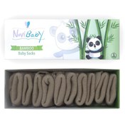 Resim Novibaby 5'li Bambu Yenidoğan Bebek Çorabı I Cloud I 0-6 ay 