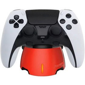 Resim Ps5 Kol Şarj Edici Stand Dock Led Işıklı Göstergeli Kol Şarjı Tp5 