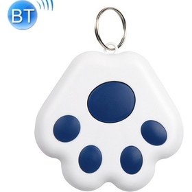 Resim 2 Adet Köpek Pençe Bluetooth Anti-Kayıp Cihaz Koyu Mavi (Yurt Dışından) 