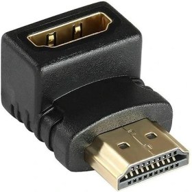 Resim Motorobit HDMI Dişi Erkek Çevirici Konnektör - 90 Derece 