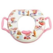 Resim Softy Starlux - Çocuk Klozet Adaptörü - Pembe - Çilek Kız 