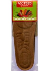 Resim Footbed Iç Tabanlık Ayakkabı Tabanlığı Ortopedik Ürün (Taba Renk) 
