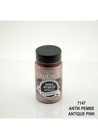 Resim Cadence Dora Hibrit Metalik Boya 90 Ml. 7147 Antik Pembe 